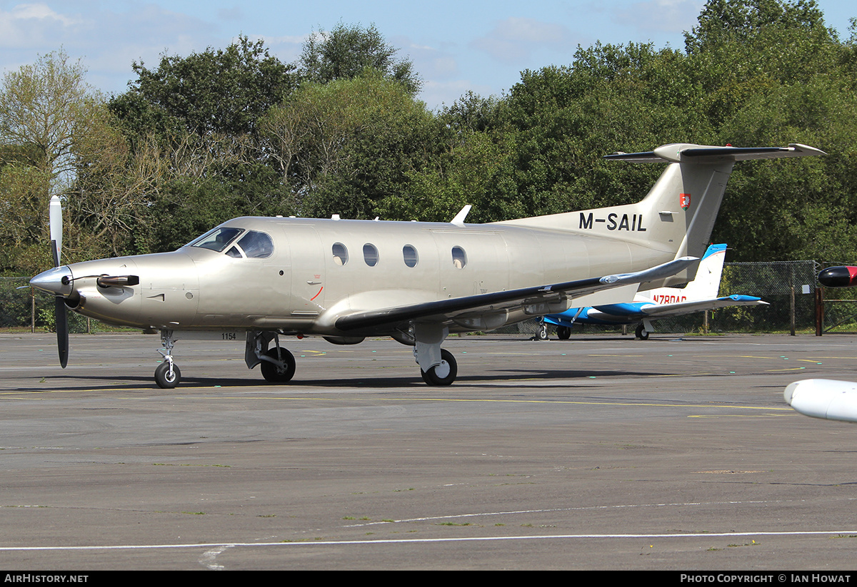 Aircraft Photo of M-SAIL | Pilatus PC-12NG (PC-12/47E) | AirHistory.net #275724