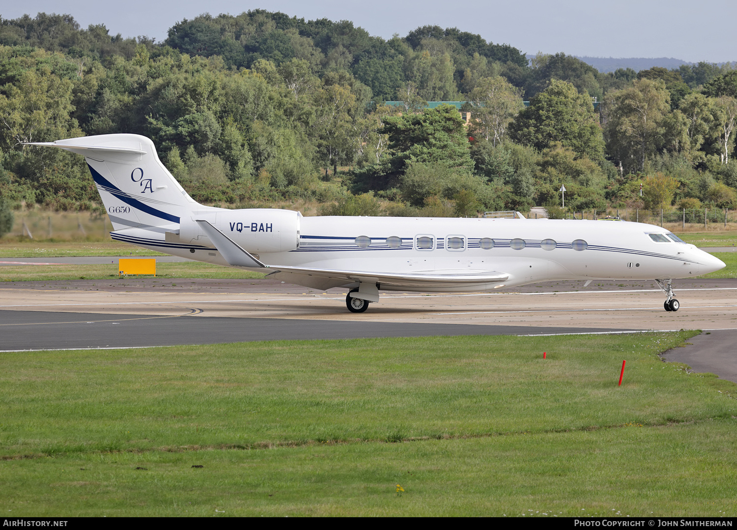 Aircraft Photo of VQ-BAH | Gulfstream Aerospace G650ER (G-VI) | AirHistory.net #275725