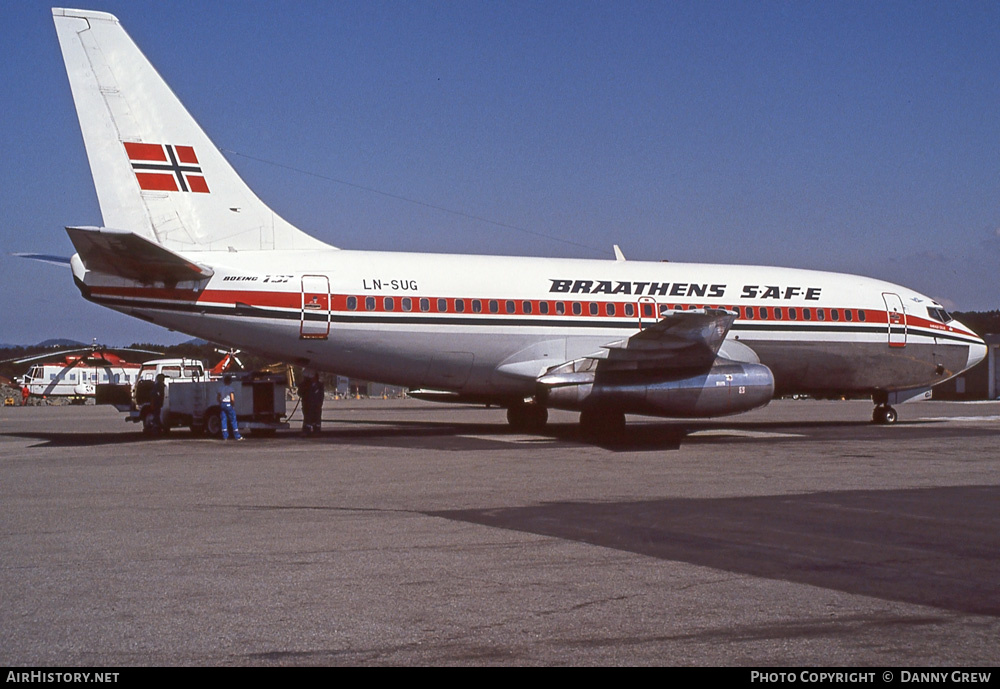 Aircraft Photo of LN-SUG | Boeing 737-205 | Braathens SAFE | AirHistory.net #275733