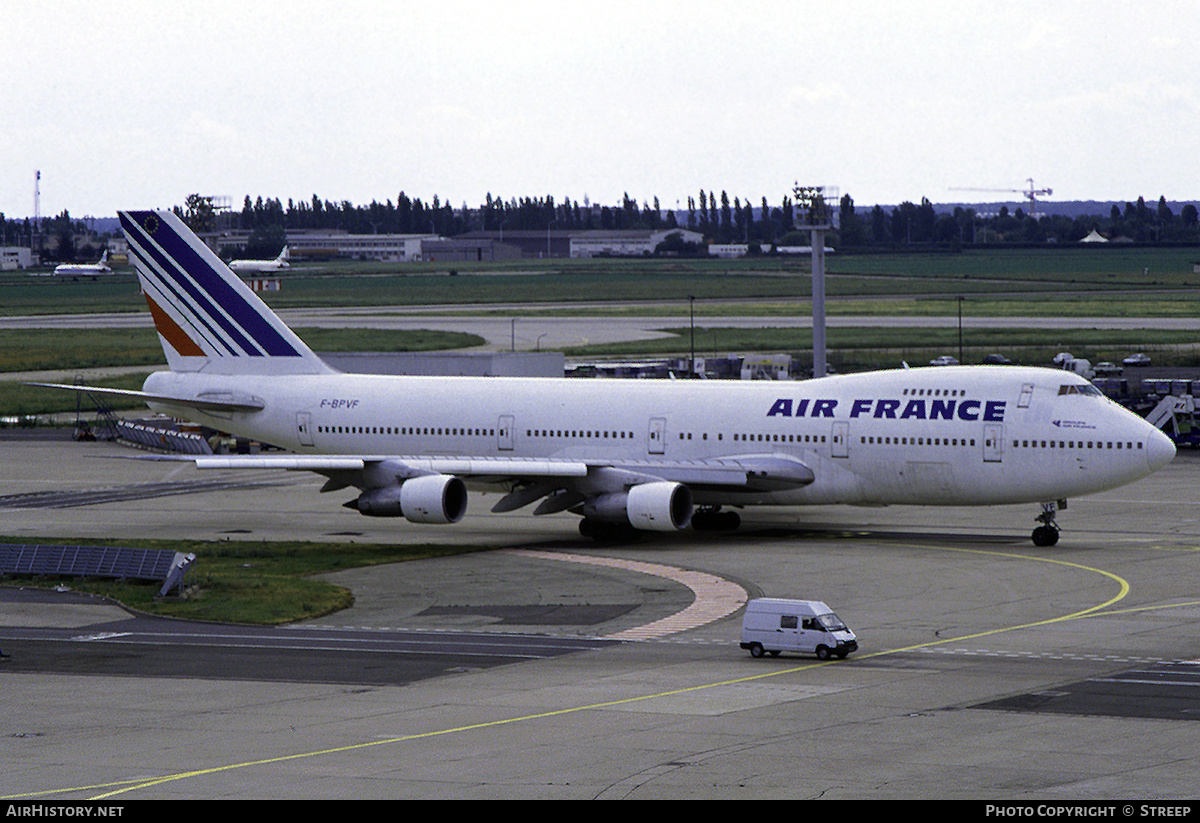 Aircraft Photo of F-BPVF | Boeing 747-128 | Air France | AirHistory.net #275736