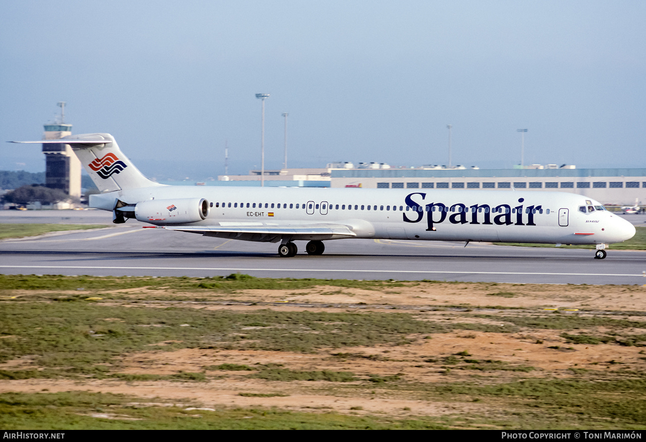 Aircraft Photo of EC-EHT | McDonnell Douglas MD-83 (DC-9-83) | Spanair | AirHistory.net #275741