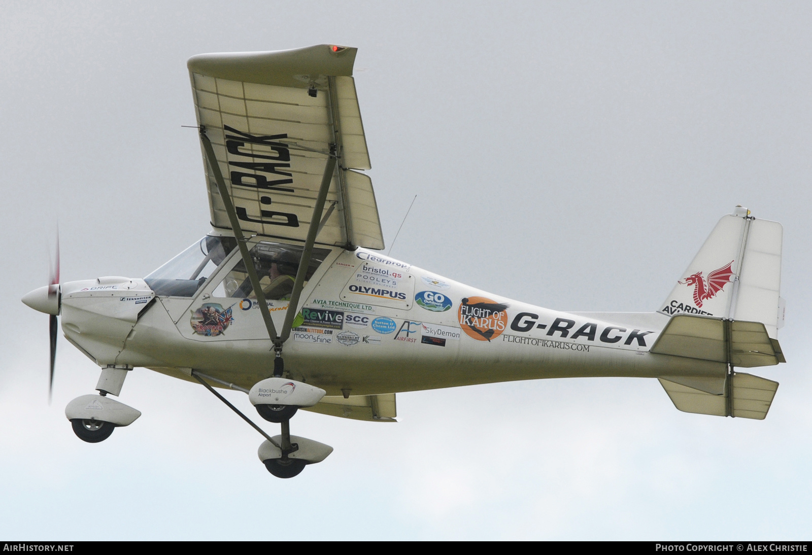 Aircraft Photo of G-RACK | Comco Ikarus C42-FB80 | Cardiff Aviation | AirHistory.net #275744