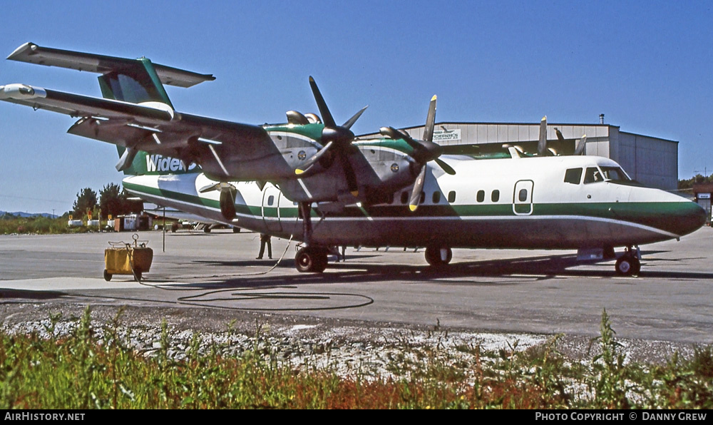 Aircraft Photo of LN-WFE | De Havilland Canada DHC-7-102 Dash 7 | Widerøe | AirHistory.net #275745