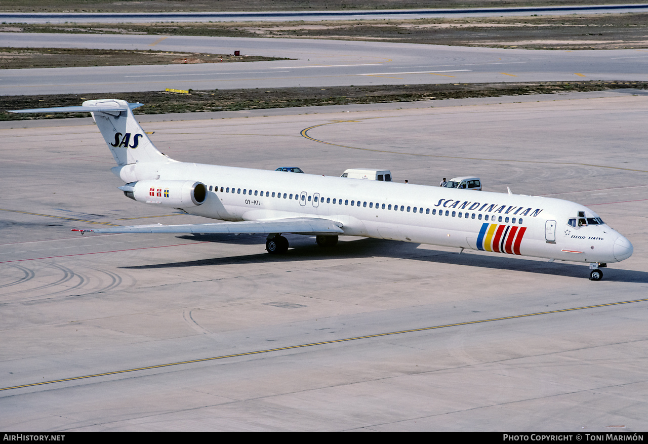 Aircraft Photo of OY-KII | McDonnell Douglas MD-81 (DC-9-81) | Scandinavian Airlines - SAS | AirHistory.net #275746
