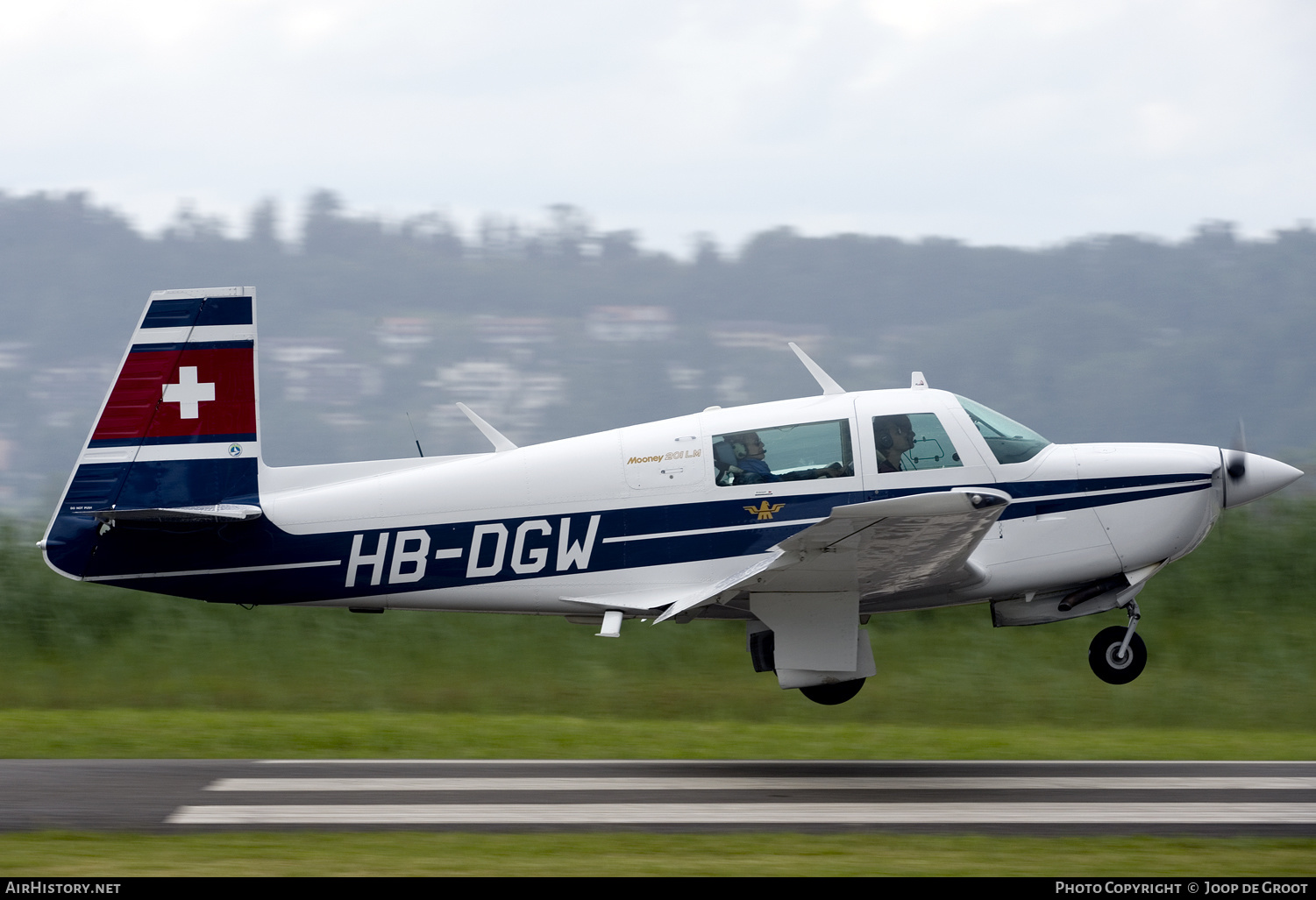 Aircraft Photo of HB-DGW | Mooney M-20J 201LM | AirHistory.net #275752
