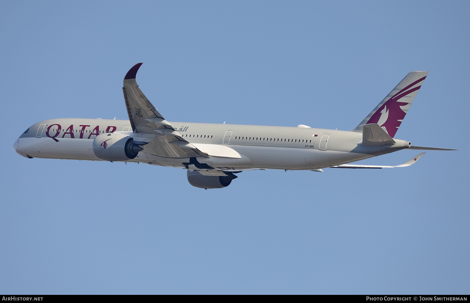 Aircraft Photo of A7-ANC | Airbus A350-1041 | Qatar Airways | AirHistory.net #275773