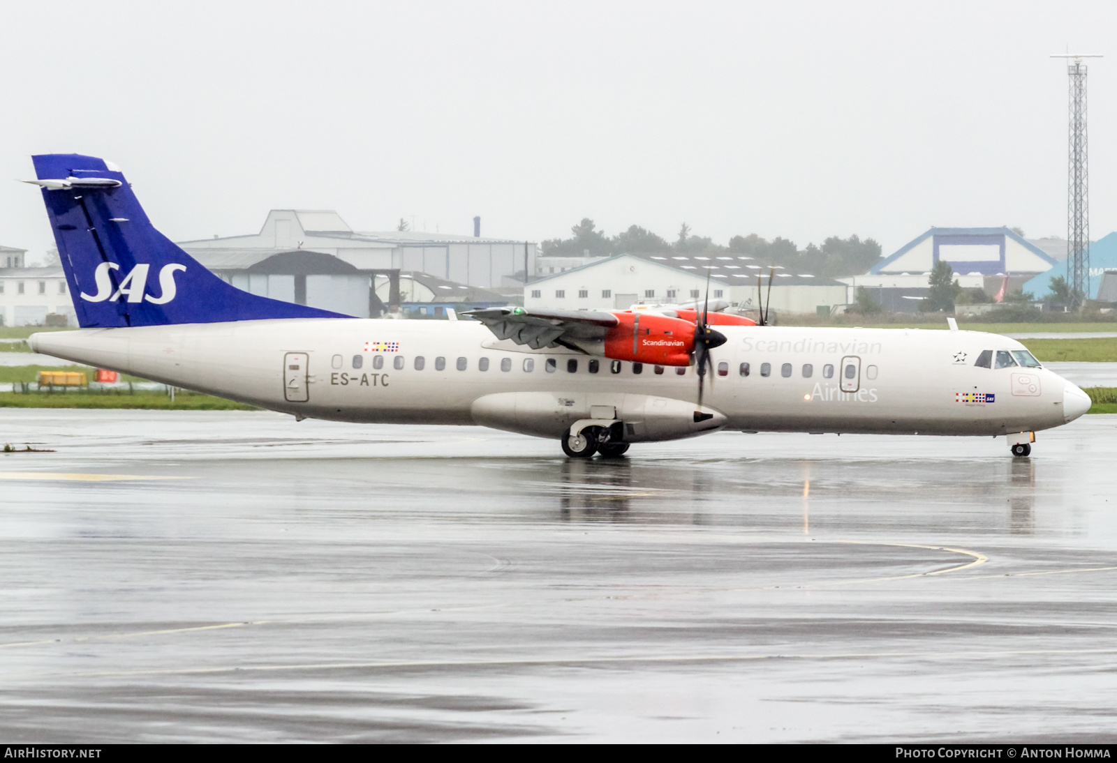 Aircraft Photo of ES-ATC | ATR ATR-72-600 (ATR-72-212A) | Scandinavian Airlines - SAS | AirHistory.net #275785