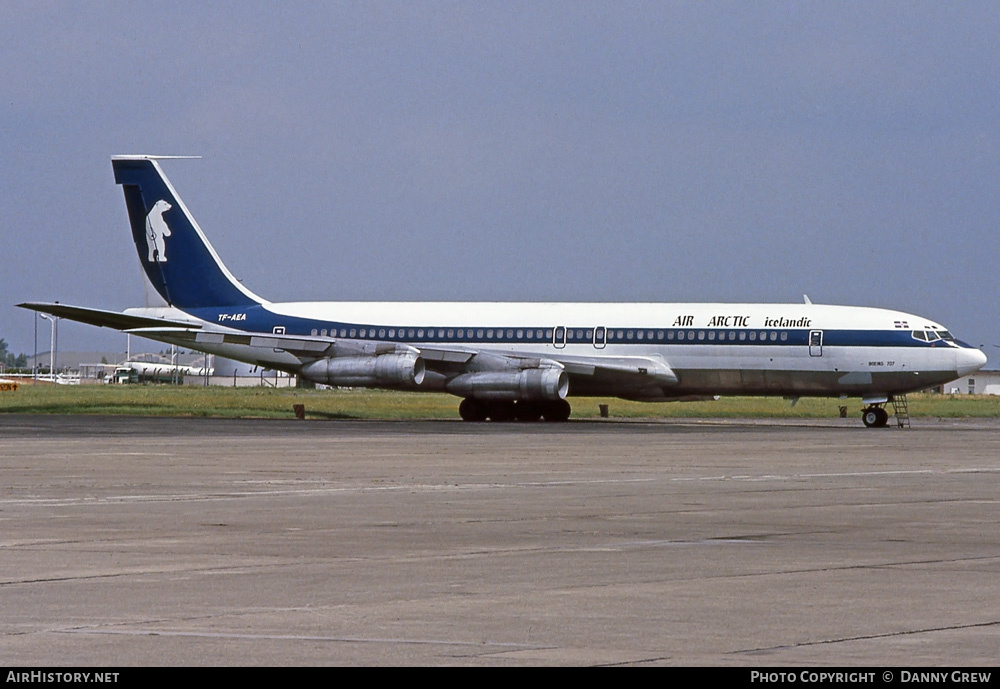 Aircraft Photo of TF-AEA | Boeing 707-321C | Air Arctic Icelandic | AirHistory.net #275803