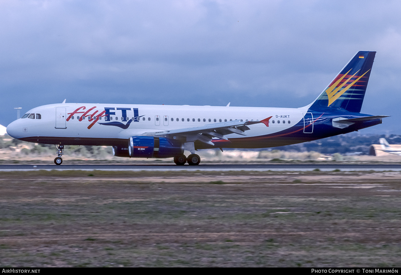 Aircraft Photo of D-AUKT | Airbus A320-231 | Fly FTI | AirHistory.net #275828