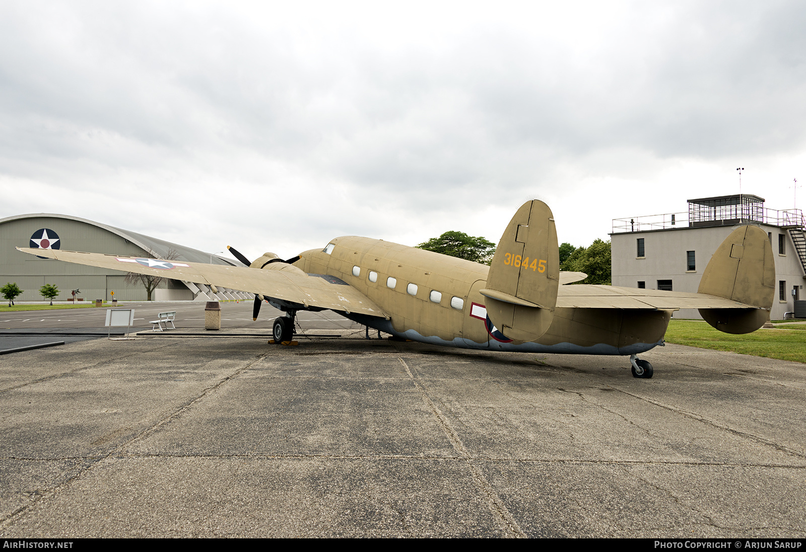 Aircraft Photo of 43-16445 / 316445 | Lockheed C-60A Lodestar | USA - Air Force | AirHistory.net #275838