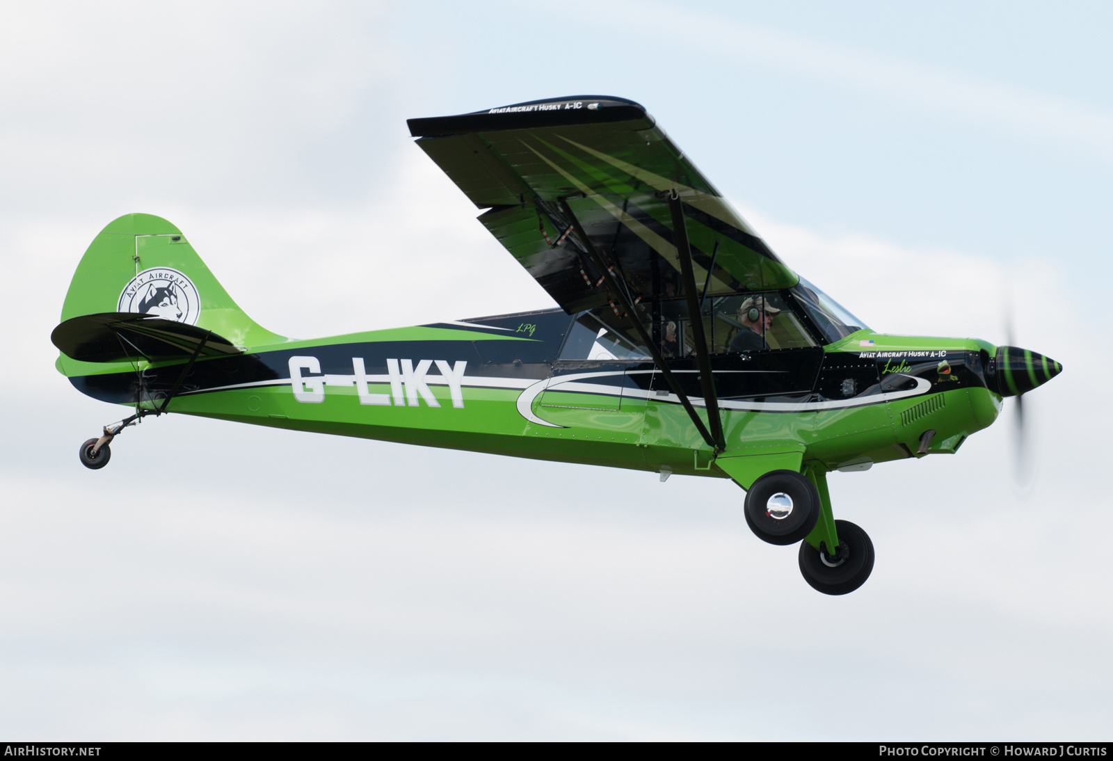 Aircraft Photo of G-LIKY | Aviat A-1C-180 Husky | AirHistory.net #275856