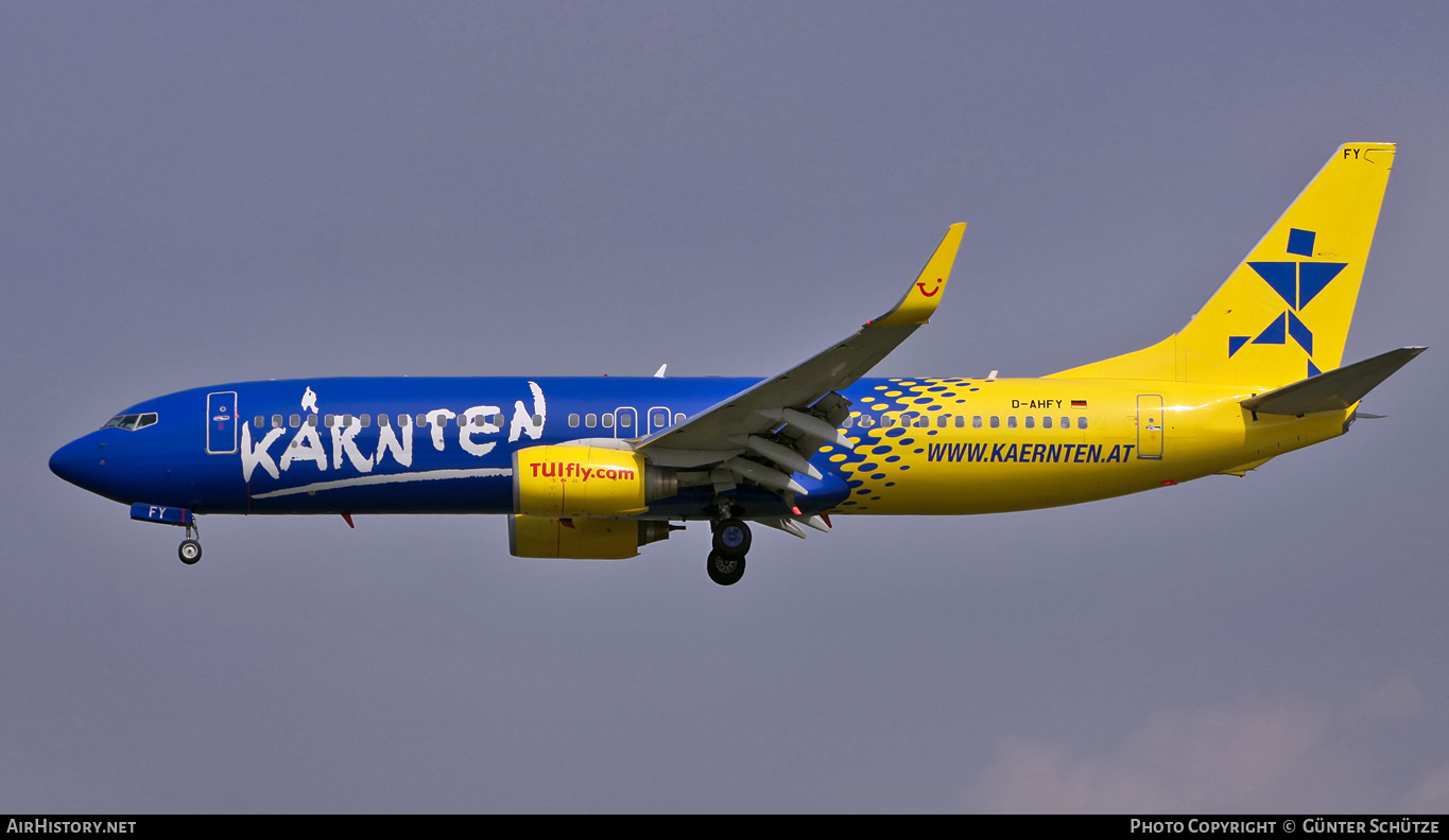 Aircraft Photo of D-AHFY | Boeing 737-8K5 | TUIfly | AirHistory.net #275861