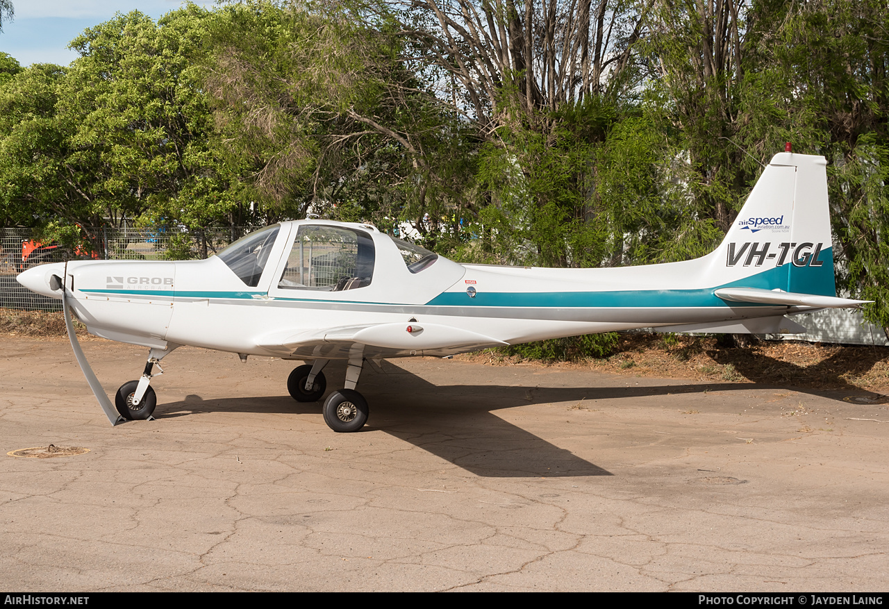 Aircraft Photo of VH-TGL | Grob G-115A | Airspeed Aviation | AirHistory.net #275872
