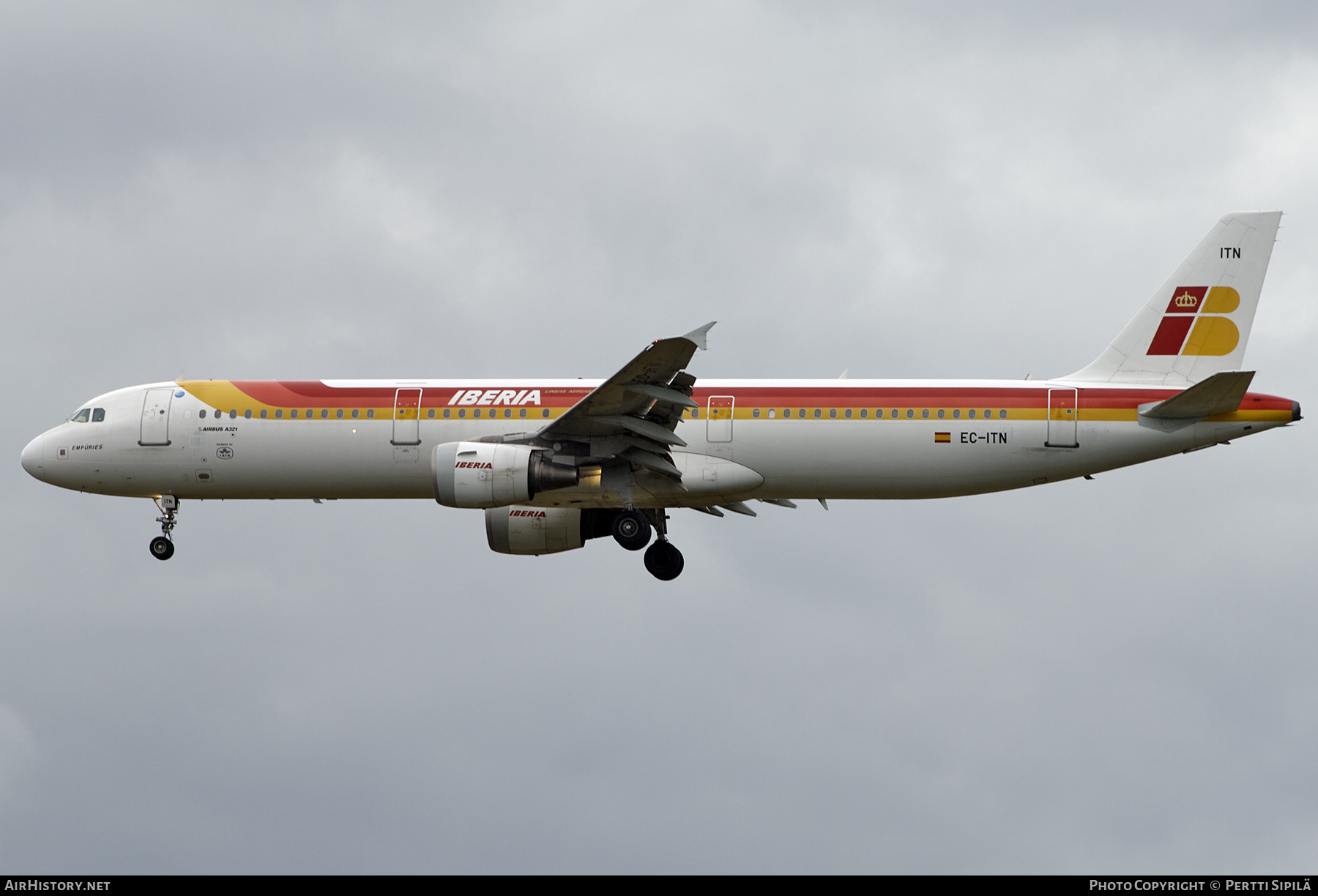 Aircraft Photo of EC-ITN | Airbus A321-211 | Iberia | AirHistory.net #275884