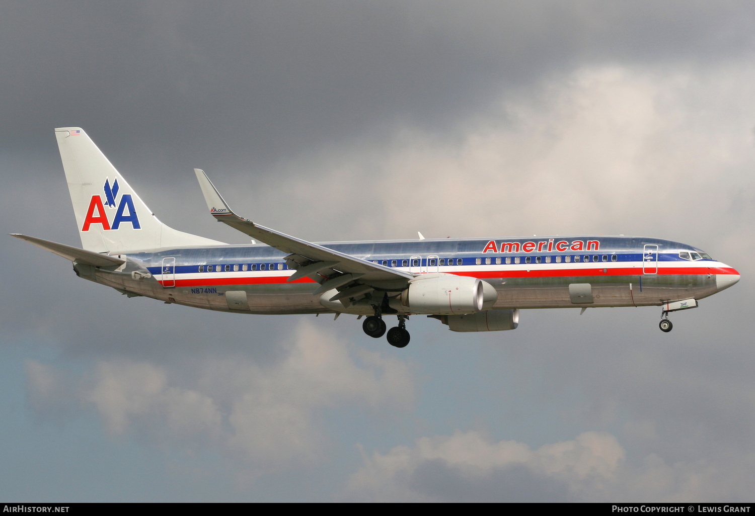 Aircraft Photo of N874NN | Boeing 737-823 | American Airlines | AirHistory.net #275898