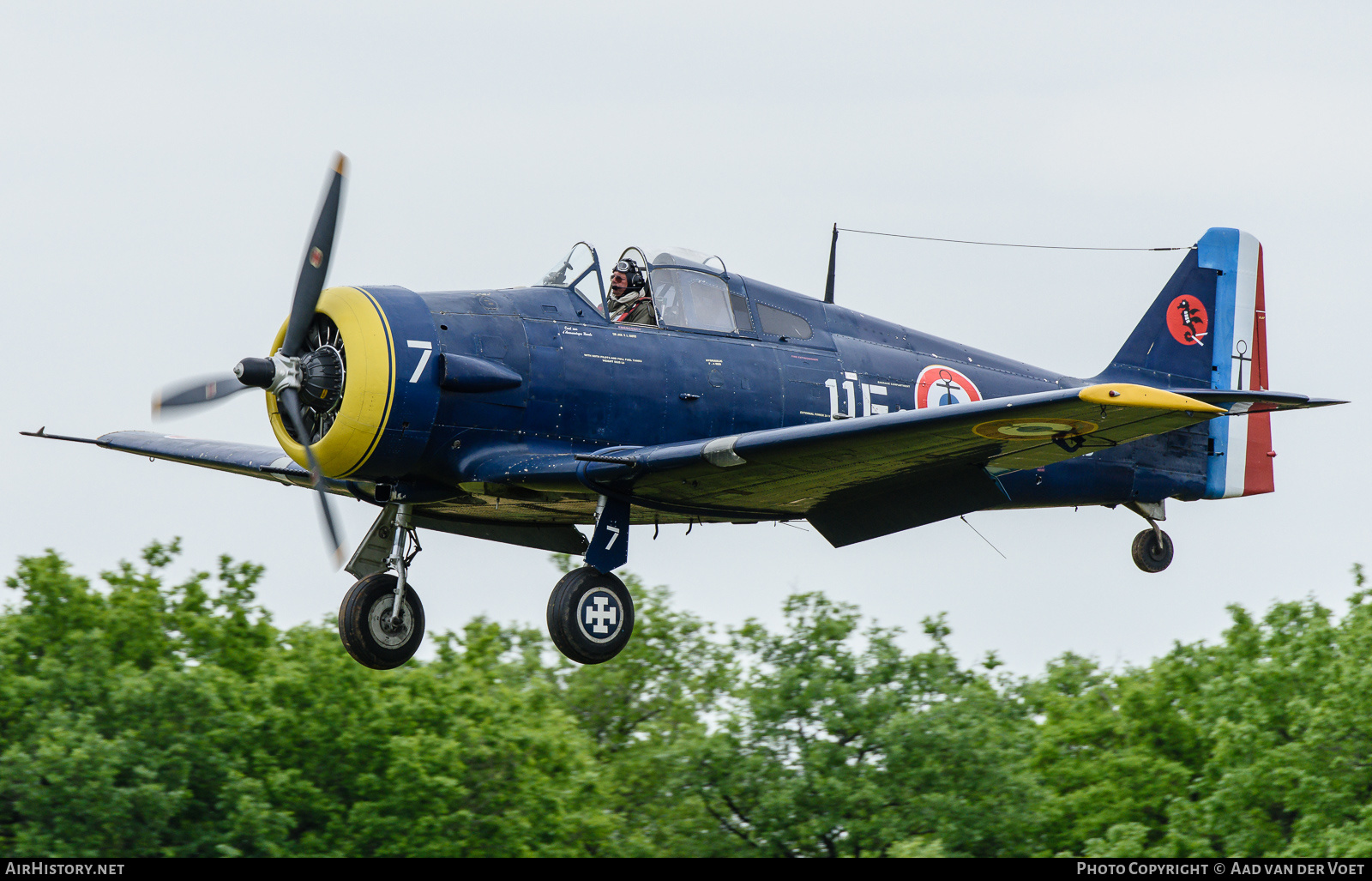 Aircraft Photo of F-AZHD / 79413 | North American T-6 / NA-68 (mod) | France - Navy | AirHistory.net #275900