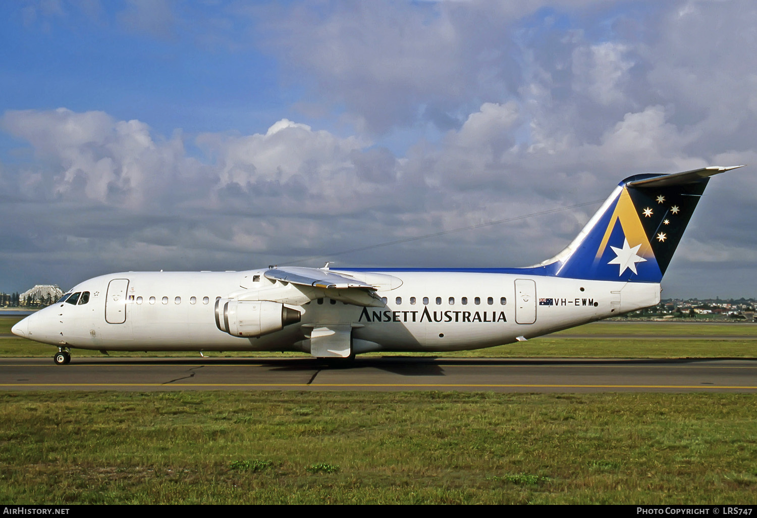 Aircraft Photo of VH-EWM | British Aerospace BAe-146-300 | Ansett Australia | AirHistory.net #275909