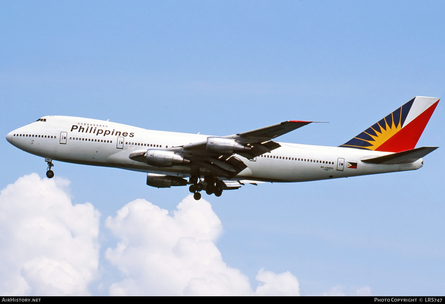 Aircraft Photo of RP-C8850 | Boeing 747-211B | Philippine Airlines | AirHistory.net #275940