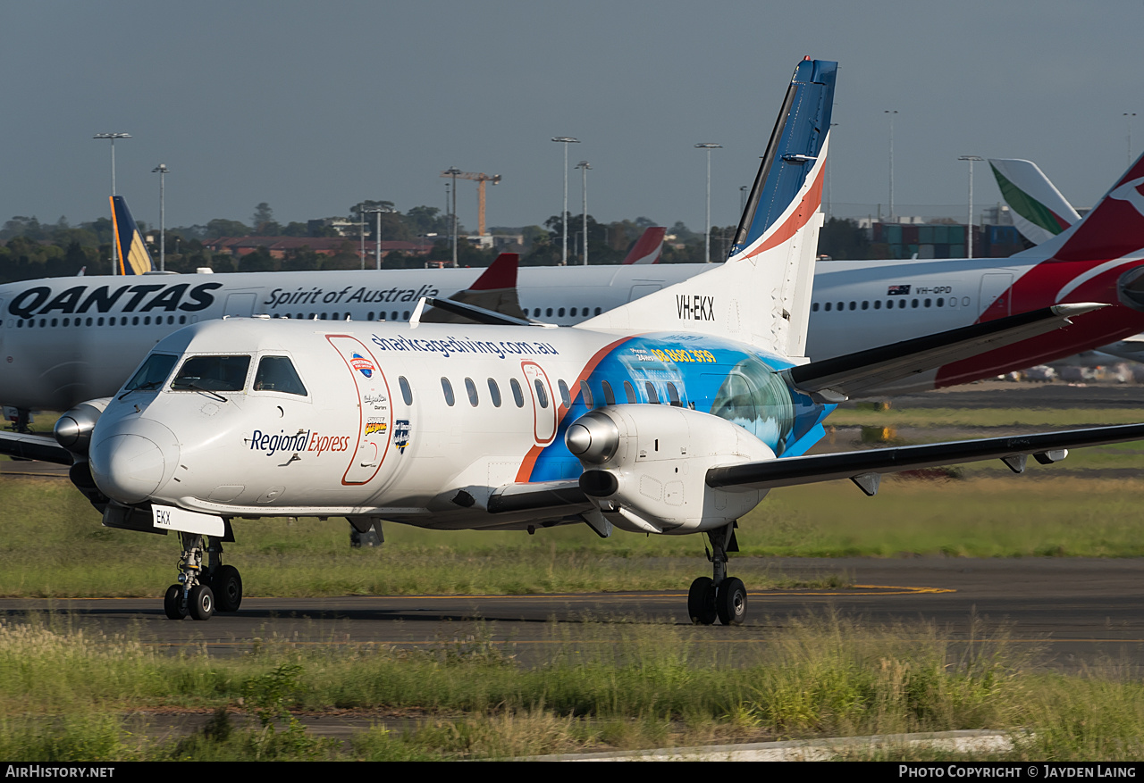 Aircraft Photo of VH-EKX | Saab 340B | REX - Regional Express | AirHistory.net #276010