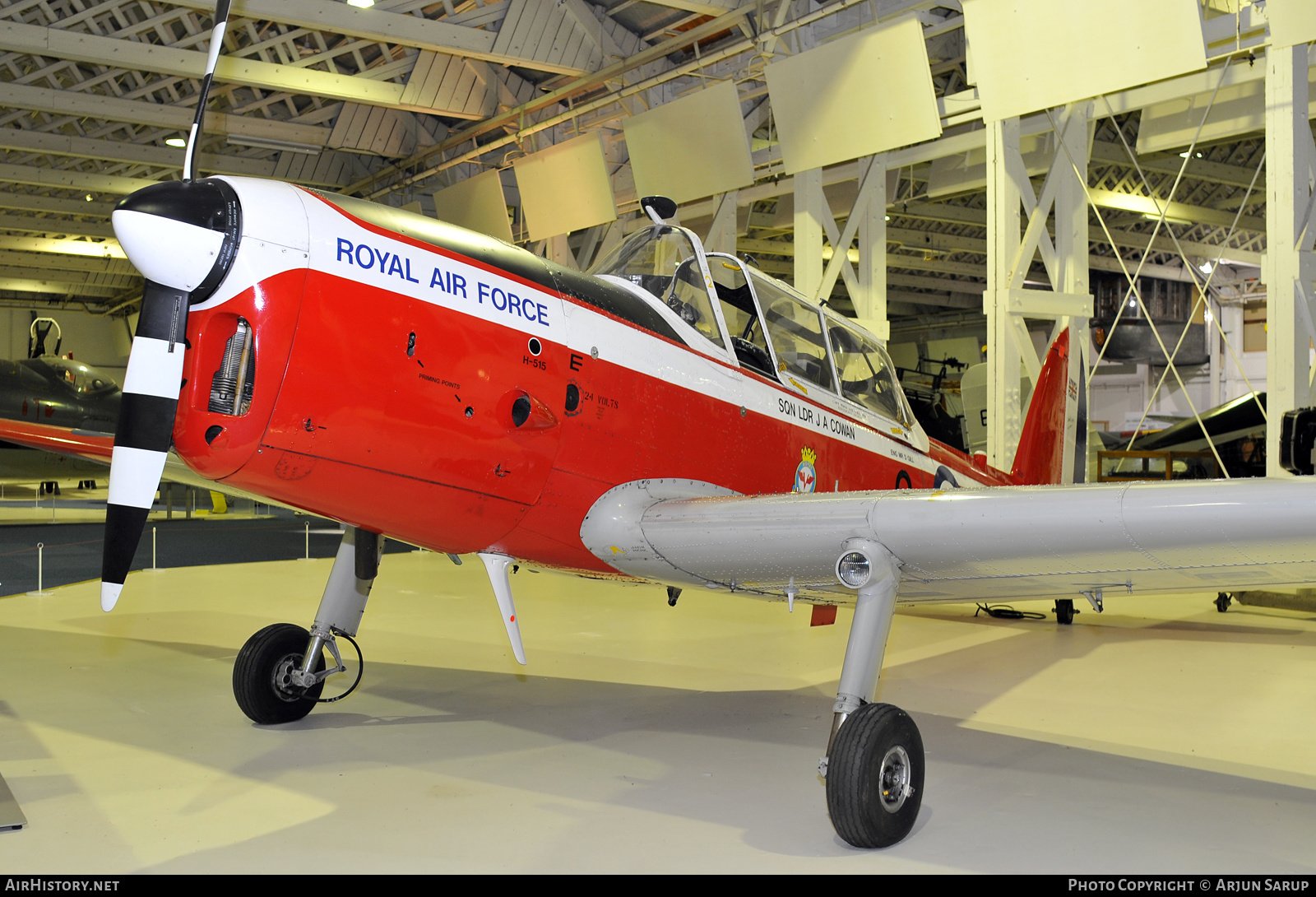 Aircraft Photo of WP962 | De Havilland DHC-1 Chipmunk T10 | UK - Air Force | AirHistory.net #276017