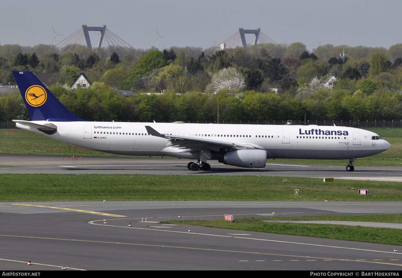Aircraft Photo of D-AIKD | Airbus A330-343 | Lufthansa | AirHistory.net #276019
