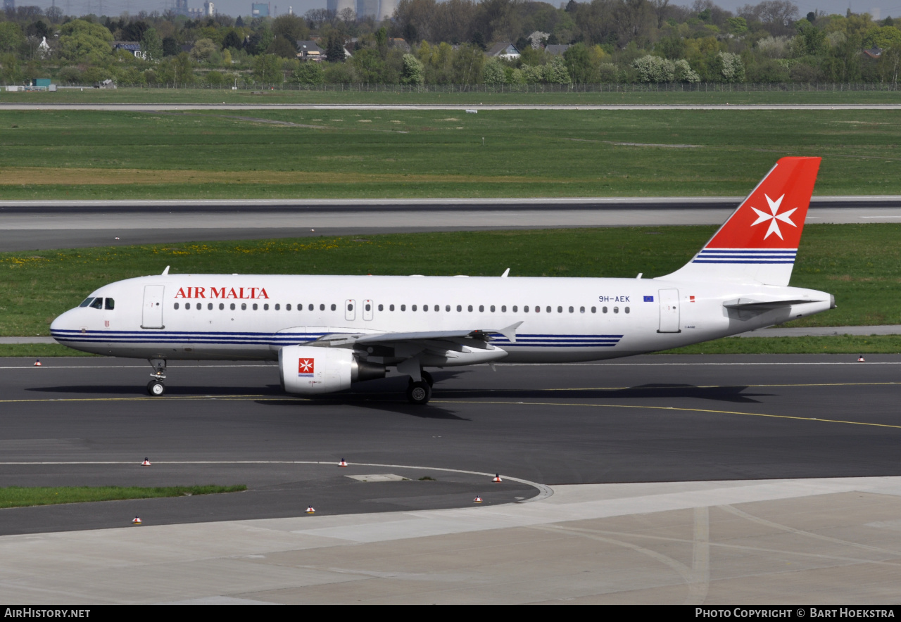 Aircraft Photo of 9H-AEK | Airbus A320-211 | Air Malta | AirHistory.net #276020