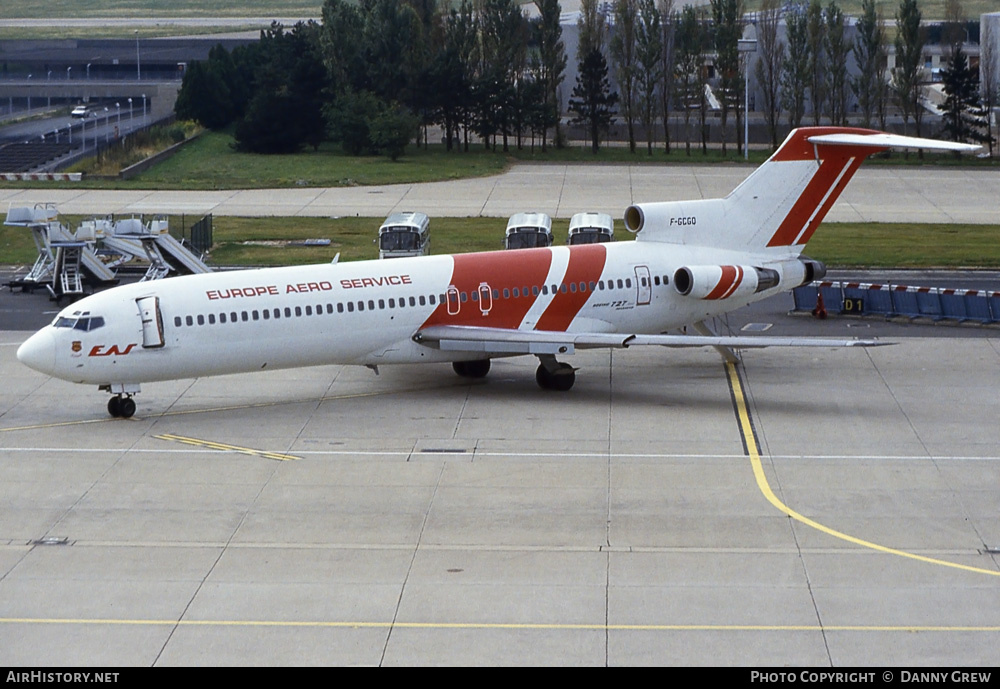 Aircraft Photo of F-GCGQ | Boeing 727-227/Adv | EAS - Europe Aero Service | AirHistory.net #276042