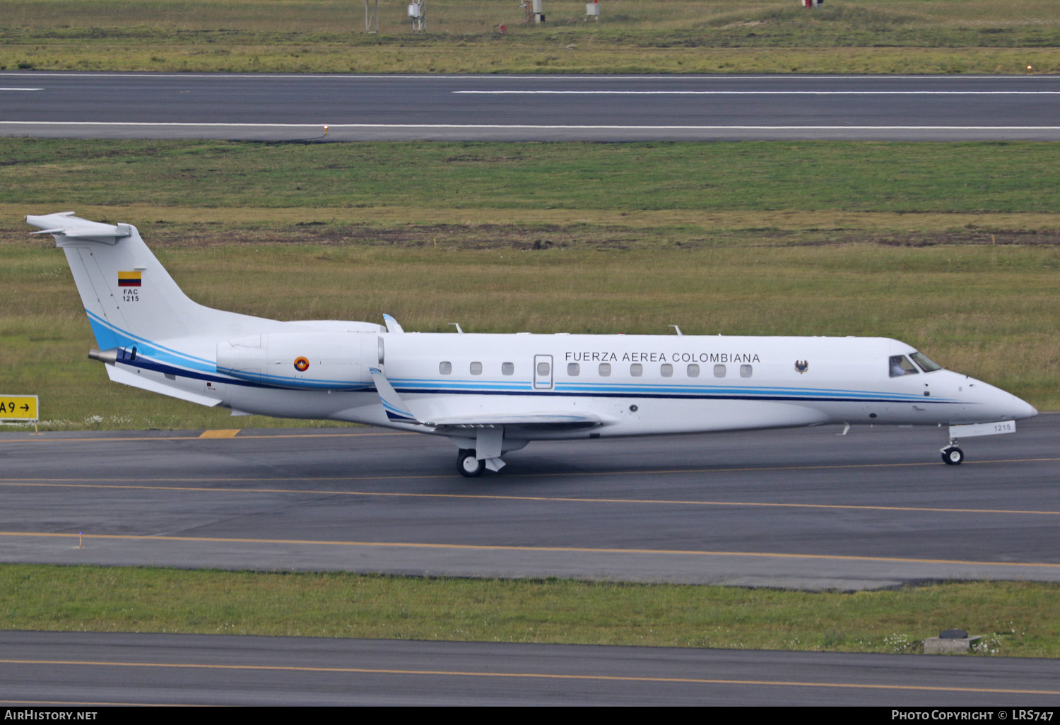 Aircraft Photo of FAC1215 | Embraer Legacy 600 (EMB-135BJ) | Colombia - Air Force | AirHistory.net #276052
