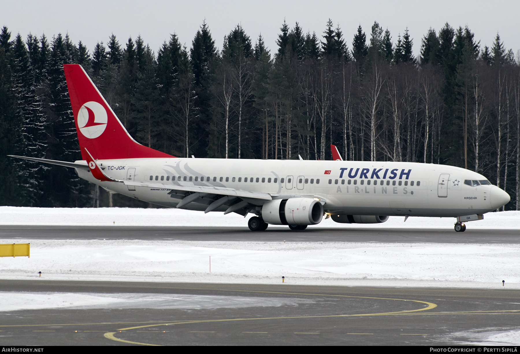 Aircraft Photo of TC-JGK | Boeing 737-8F2 | Turkish Airlines | AirHistory.net #276063