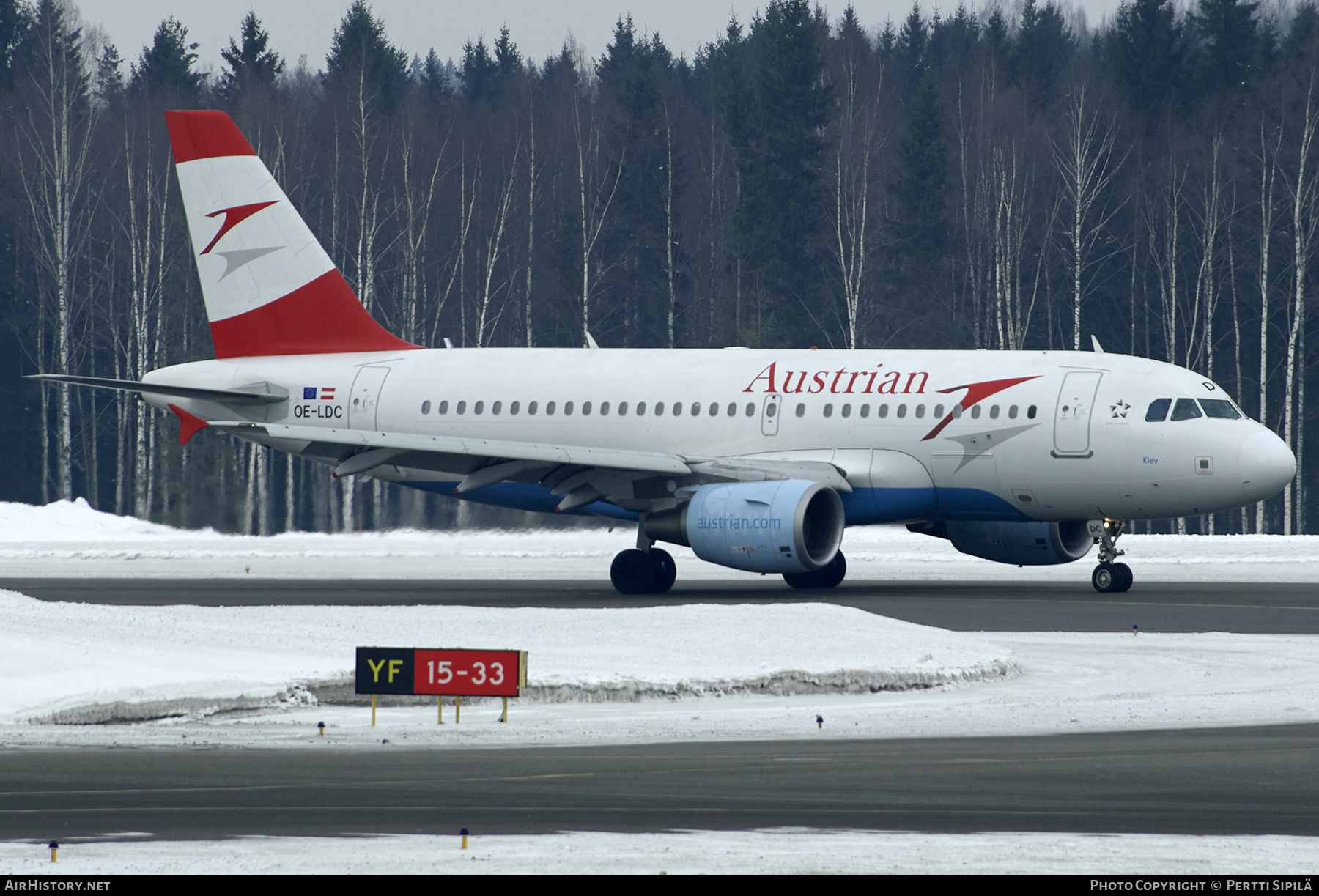 Aircraft Photo of OE-LDC | Airbus A319-112 | Austrian Airlines | AirHistory.net #276065