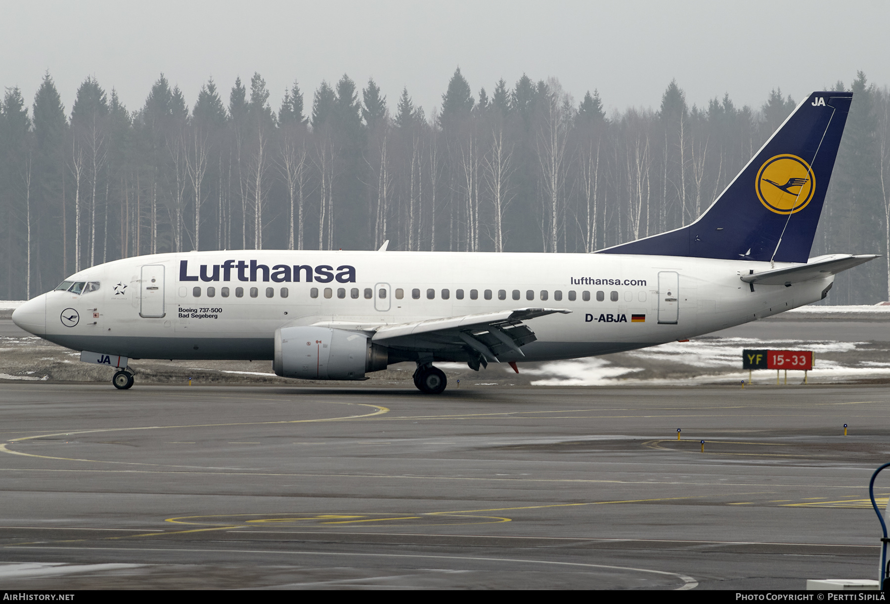 Aircraft Photo of D-ABJA | Boeing 737-530 | Lufthansa | AirHistory.net #276074