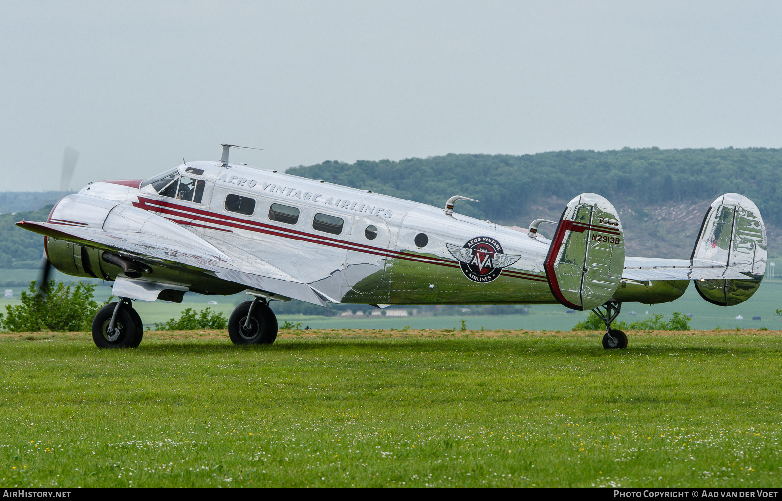 Aircraft Photo of N2913B | Beech D18S | AVA - Aero Vintage Academy | AirHistory.net #276080