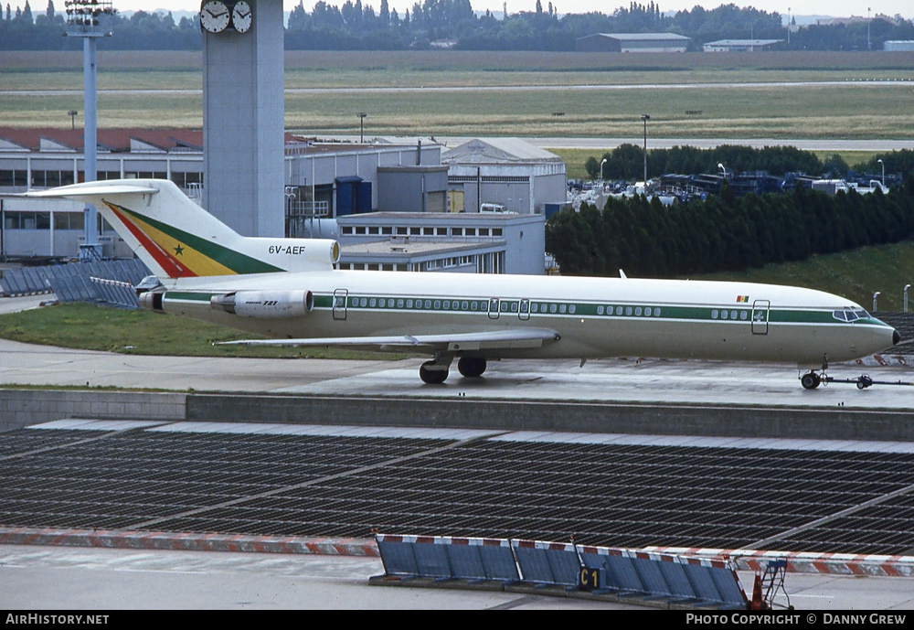 Aircraft Photo of 6V-AEF | Boeing 727-2M1/Adv | Senegal Government | AirHistory.net #276083