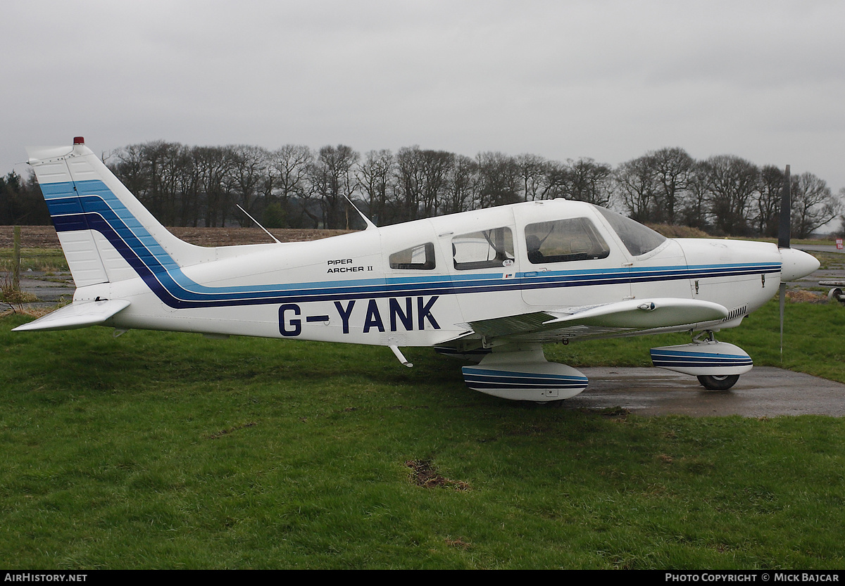 Aircraft Photo of G-YANK | Piper PA-28-181 Archer II | AirHistory.net #276118