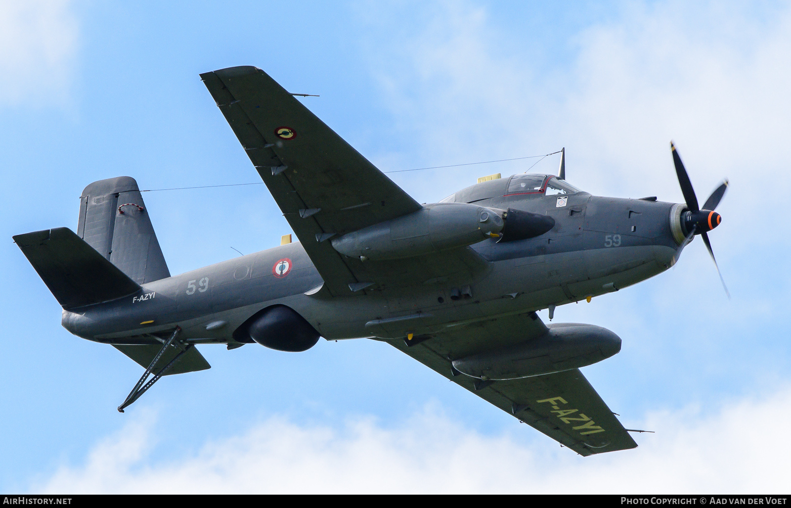 Aircraft Photo of F-AZYI / 59 | Bréguet 1050 Alizé | France - Navy | AirHistory.net #276125