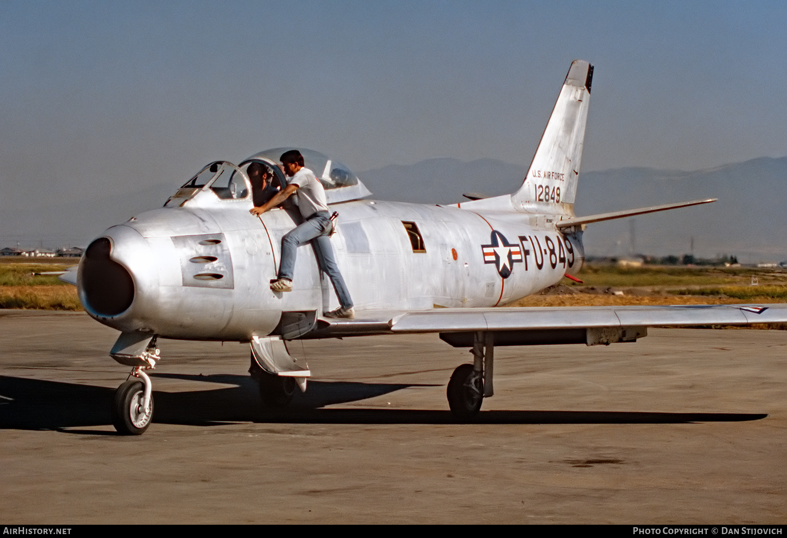 Aircraft Photo of N86F / NX86F / 12849 | North American F-86F Sabre | USA - Air Force | AirHistory.net #276143