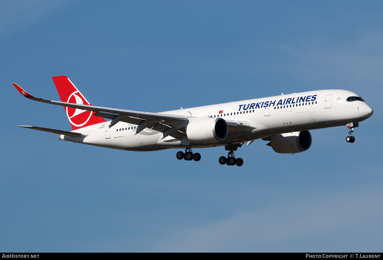 Aircraft Photo of F-WZGZ | Airbus A350-941 | Turkish Airlines | AirHistory.net #276150
