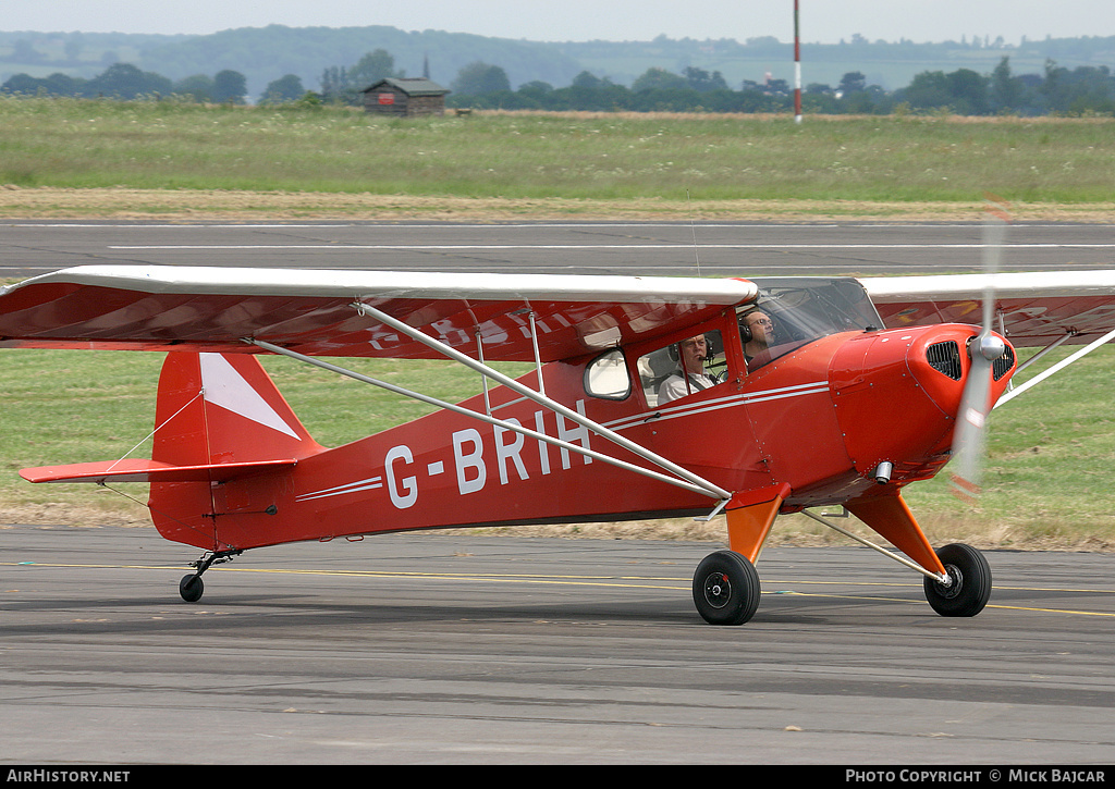 Aircraft Photo of G-BRIH | Taylorcraft BC-12D Twosome | AirHistory.net #276157