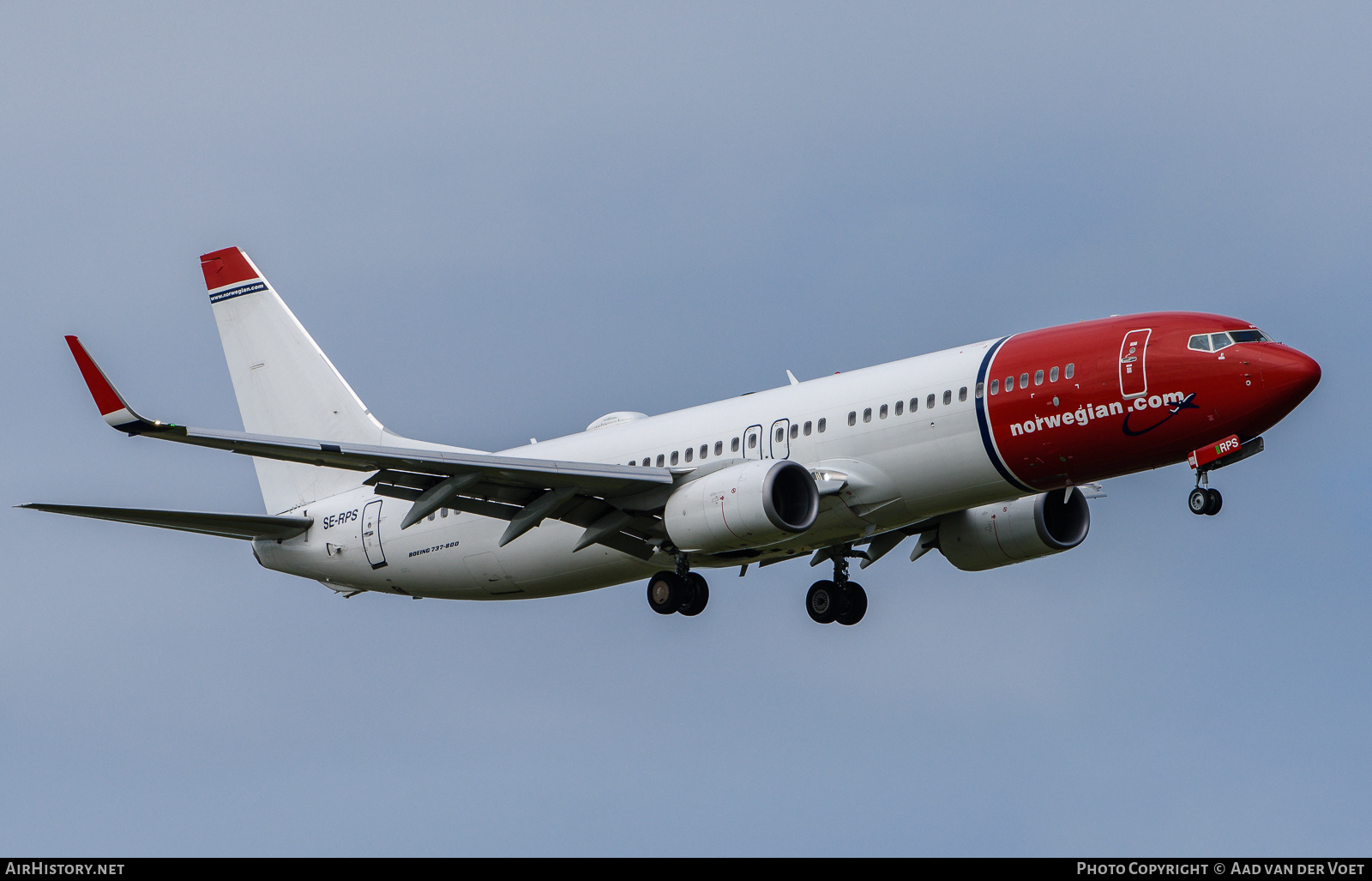 Aircraft Photo of SE-RPS | Boeing 737-8JP | Norwegian | AirHistory.net #276161