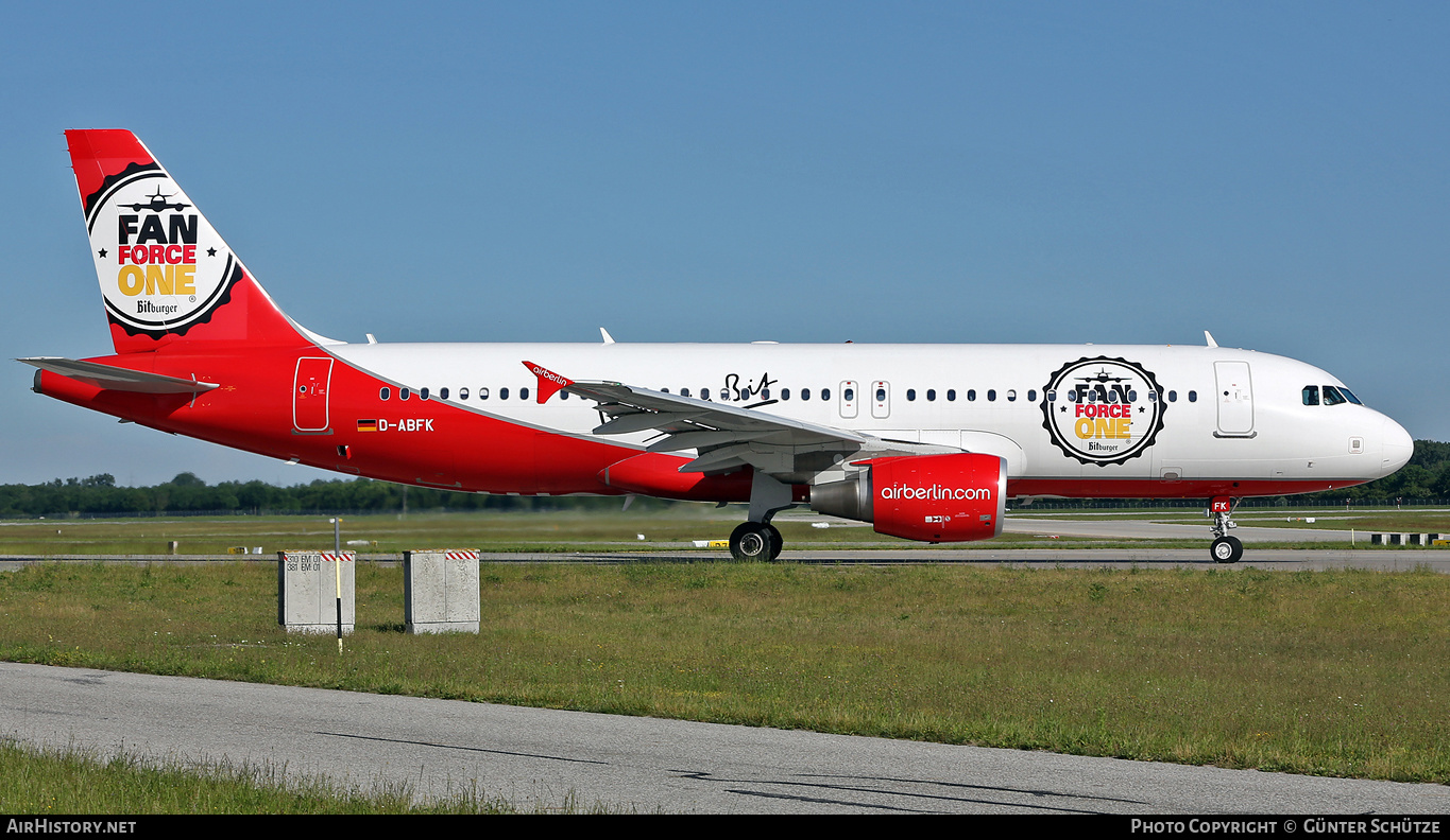 Aircraft Photo of D-ABFK | Airbus A320-214 | Air Berlin | AirHistory.net #276181
