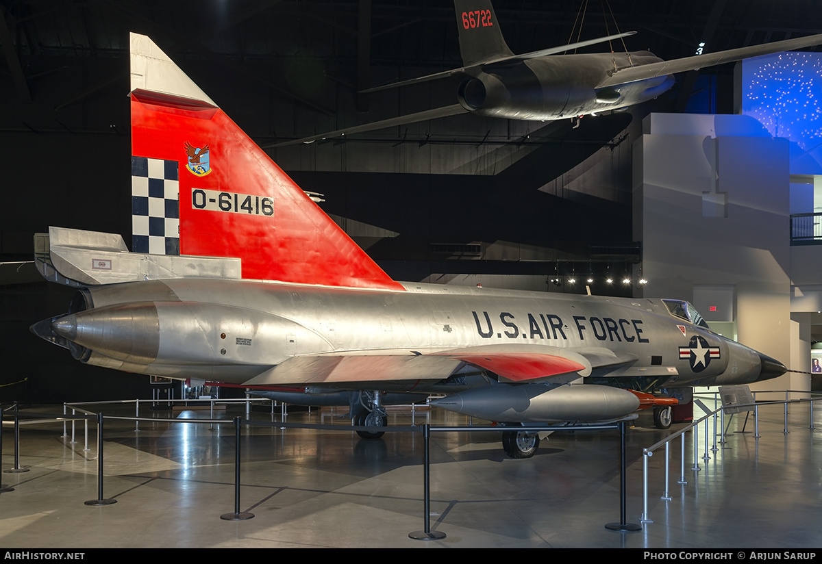 Aircraft Photo of 56-1416 / 0-61416 | Convair F-102A Delta Dagger | USA - Air Force | AirHistory.net #276183