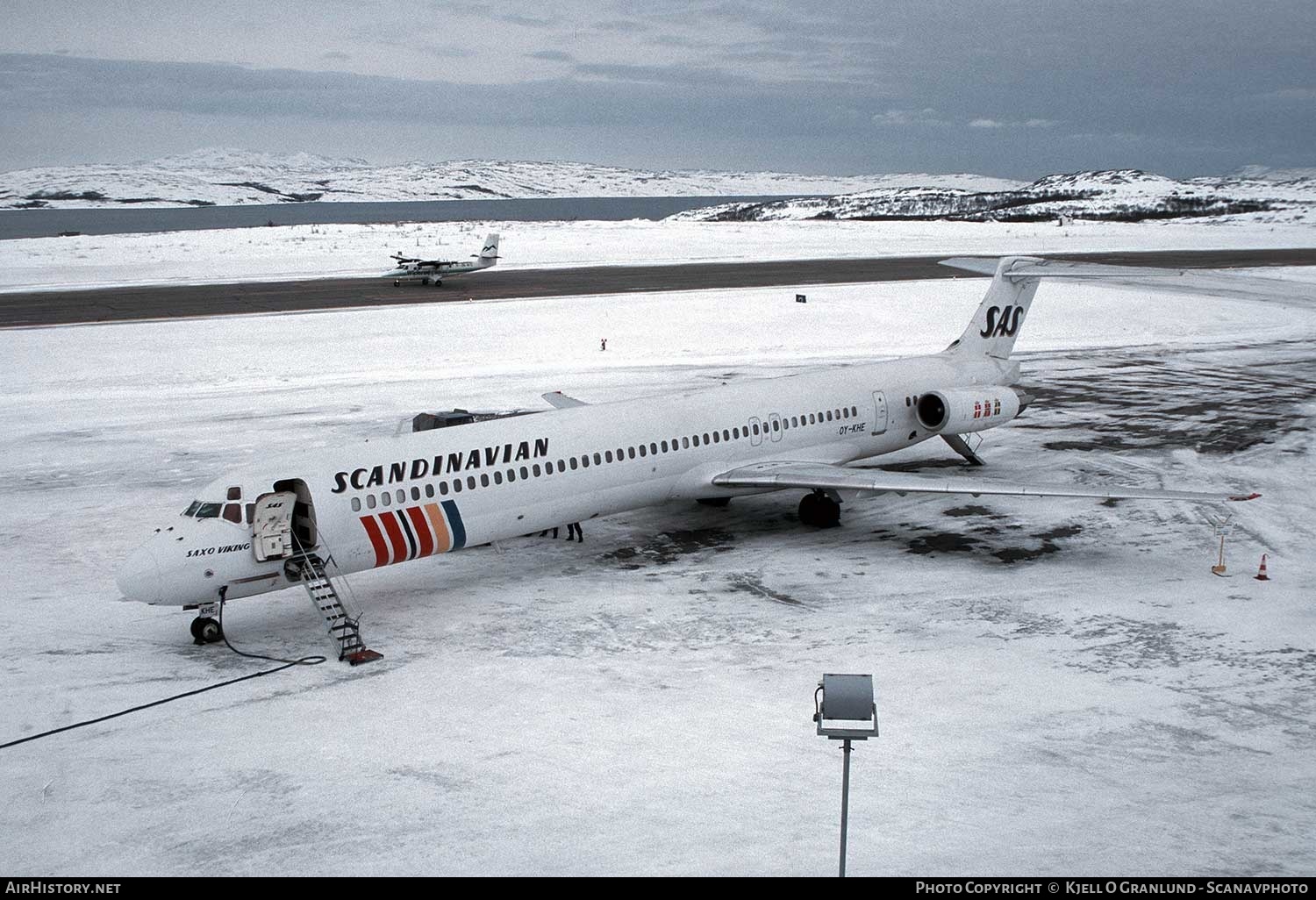 Aircraft Photo of OY-KHE | McDonnell Douglas MD-82 (DC-9-82) | Scandinavian Airlines - SAS | AirHistory.net #276191