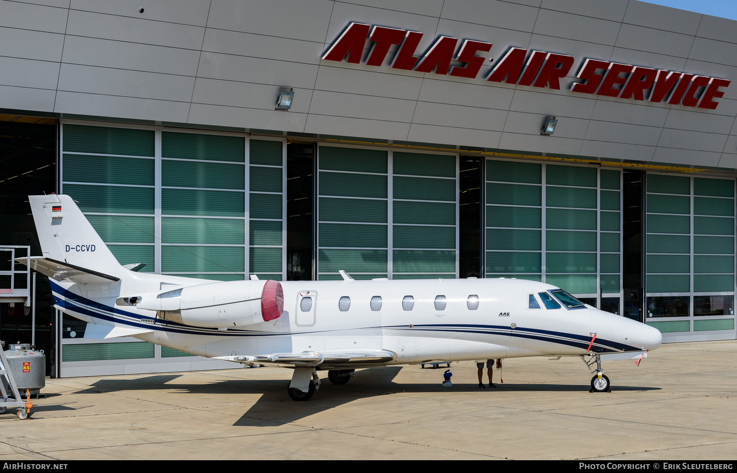 Aircraft Photo of D-CCVD | Cessna 560XL Citation XLS | Atlas Air Service - AAS | AirHistory.net #276194