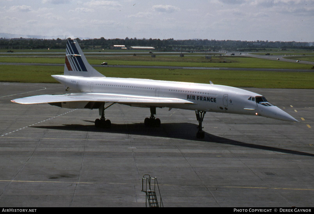 Aircraft Photo of F-BVFA | Aerospatiale-BAC Concorde 101 | Air France | AirHistory.net #276205