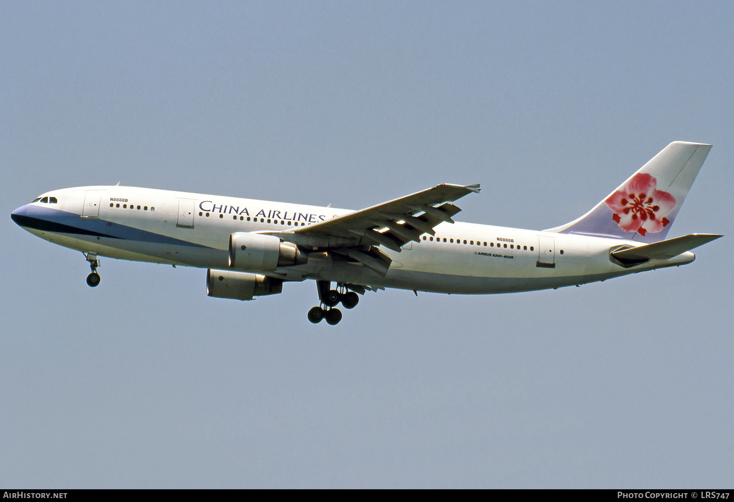 Aircraft Photo of N8888B | Airbus A300B4-622R | China Airlines | AirHistory.net #276221