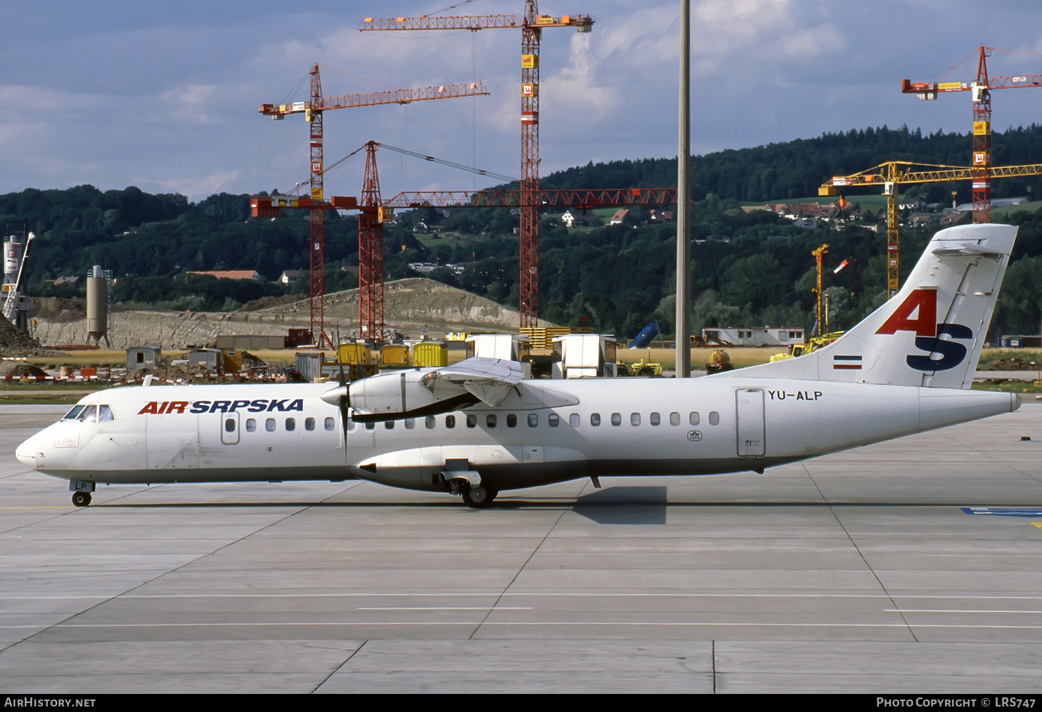 Aircraft Photo of YU-ALP | ATR ATR-72-202 | Air Srpska | AirHistory.net #276227