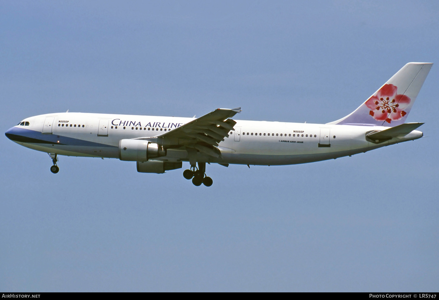 Aircraft Photo of N8888P | Airbus A300B4-622R | China Airlines | AirHistory.net #276233