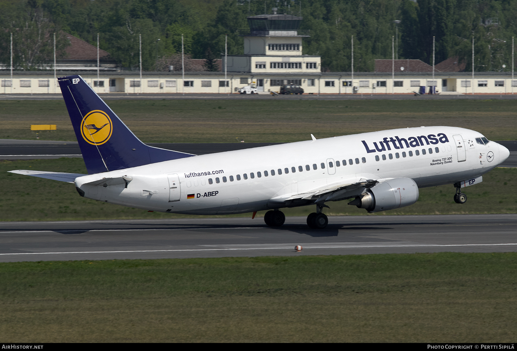 Aircraft Photo of D-ABEP | Boeing 737-330 | Lufthansa | AirHistory.net #276240