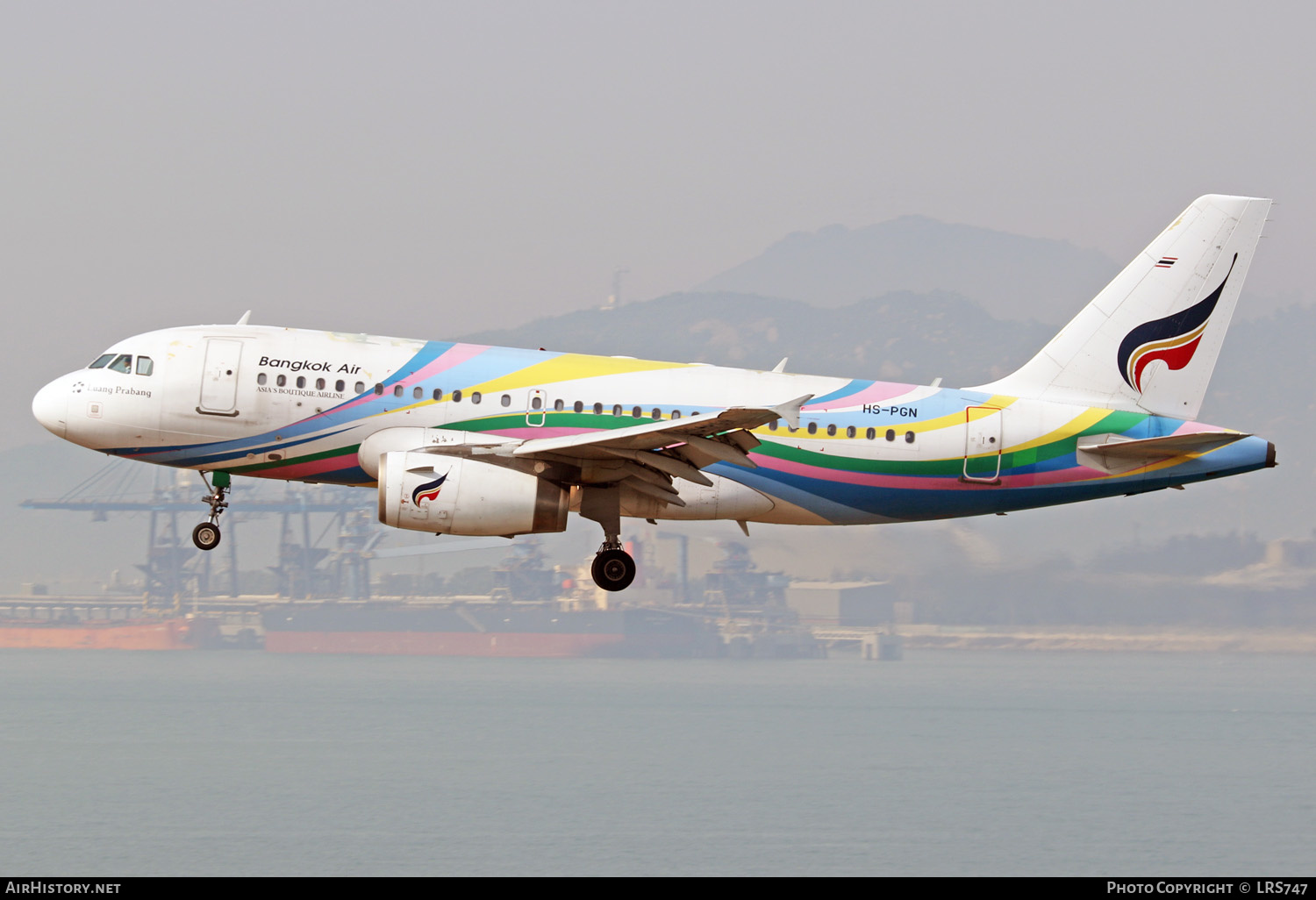 Aircraft Photo of HS-PGN | Airbus A319-132 | Bangkok Airways | AirHistory.net #276248