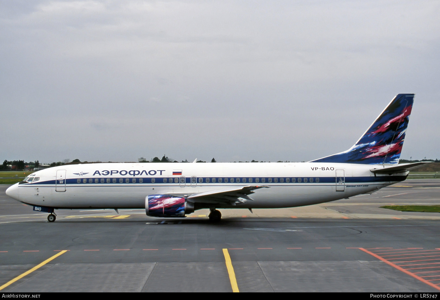 Aircraft Photo of VP-BAO | Boeing 737-4M0 | Aeroflot | AirHistory.net #276250